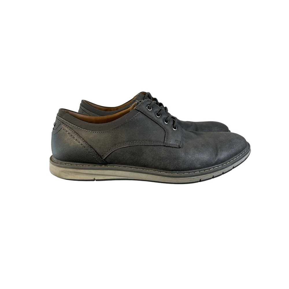 A-Frame Men’s Derby Grey Gay Comfort Dress Lace up Shoe Size 11